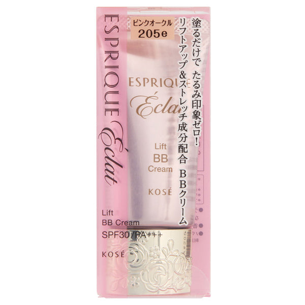 ESPRIQUE Eclat Lift BB Cream, SPF30 PA+++, PO205e Pink Ocher, 30g, Fragrance-free