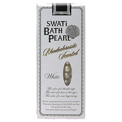 SWATi BATH PEARL WHITE(S), 10g, Inca Rose scent (rose base)
