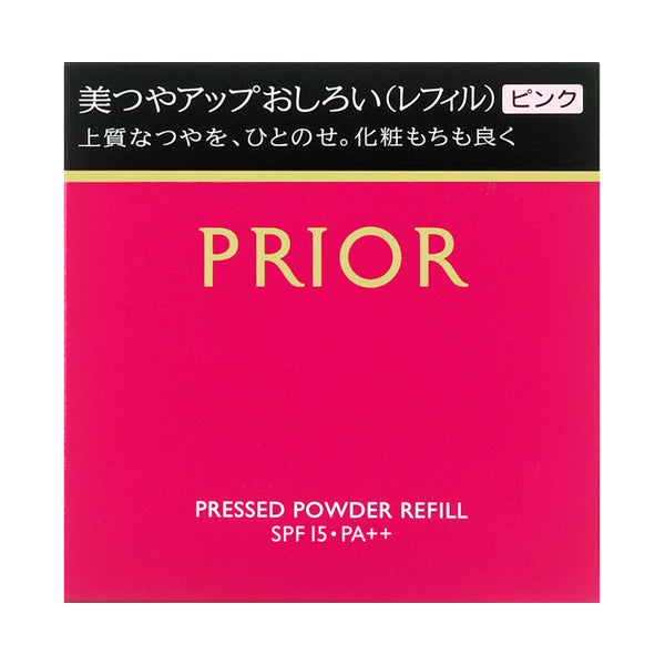 PRIOR Beautiful Shine Up Powder Refill (Pink, SPF15)