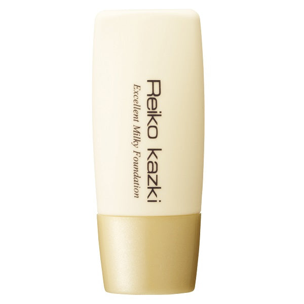 REIKO KAZKI Excellent Milky Foundation SPF24 PA++ Trial (Yellow), 15g