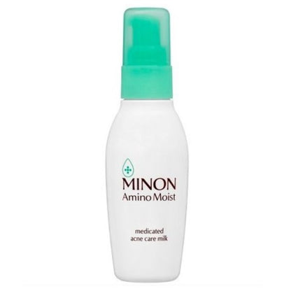 MINON Amino Moist Medicated Acne Care Milk, 100g, Fragrance-free