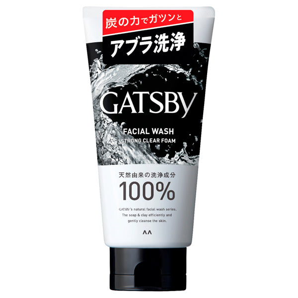 GATSBY Strong Clear Facial Wash (Fresh Citrus), 130g