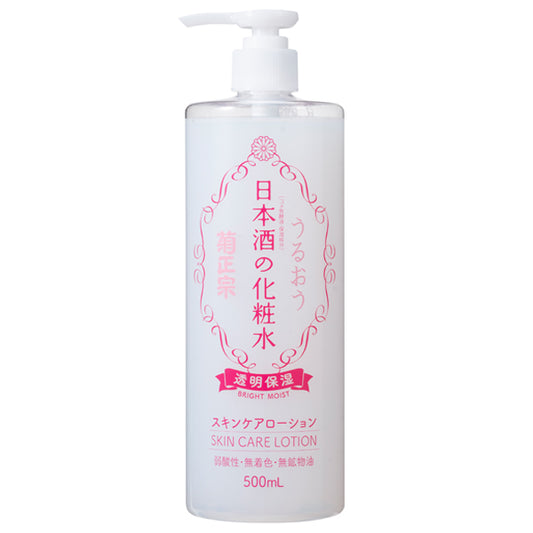Kiku-Masamune Sake Brewing Japanese sake lotion, transparent moisturizing, 500ml