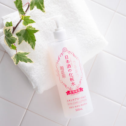 Kiku-Masamune Sake Brewing Japanese sake lotion, transparent moisturizing, 500ml