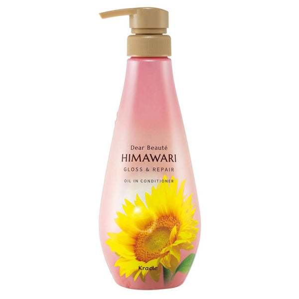 Dear Beaute Oil-in-Conditioner Gloss & Repair Pump, Conditioner, 500g, Sparkling Floral Scent