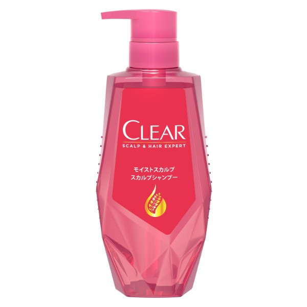 Clear Moist Scalp Shampoo, Shampoo, 370g, Luxurious and sophisticated floral fruity scent