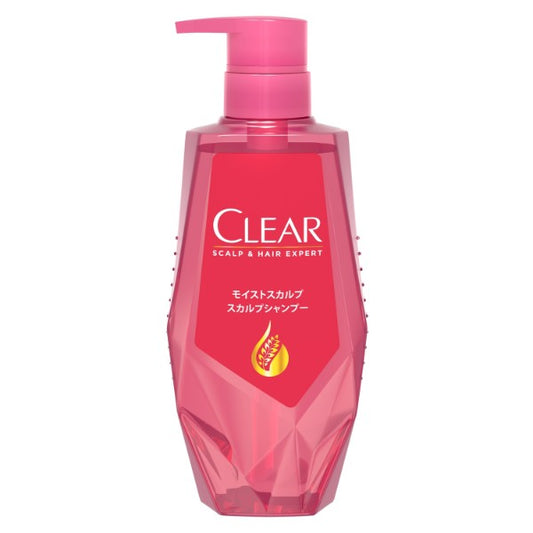 Clear Moist Scalp Shampoo, Shampoo, 370g, Luxurious and sophisticated floral fruity scent