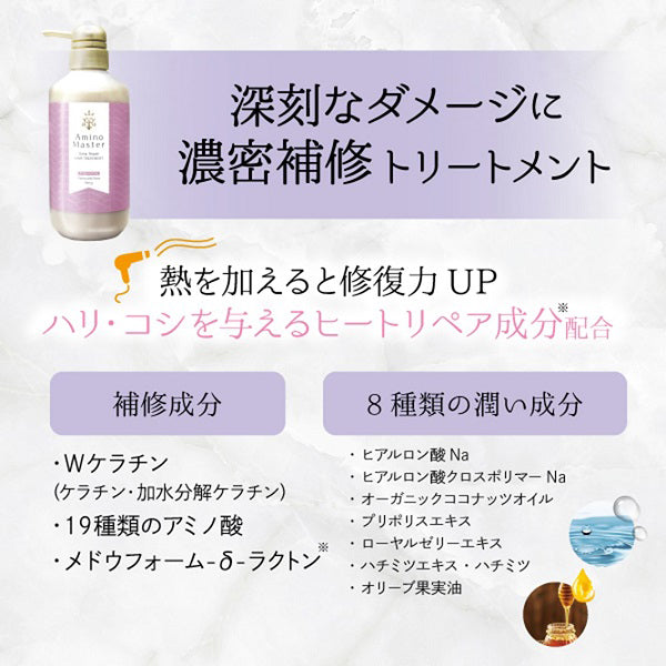 Amino Master Deep Repair Hair Treatment, 500g (Peony & Rose)
