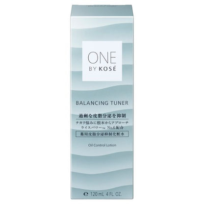 ONE BY KOSE Balancing Tuner, 120ml, Green Floral