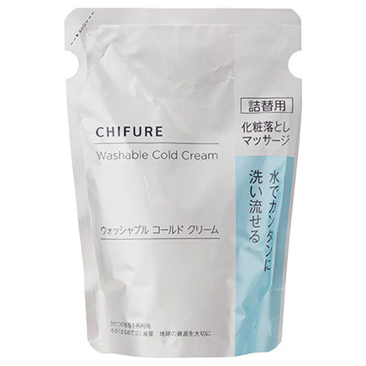Chifure Washable cold cream, Refill, 300g, fragrance-free