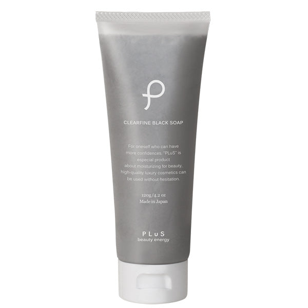 PLu Clear Fine Black Soap Tube Type, 120g (Orange)