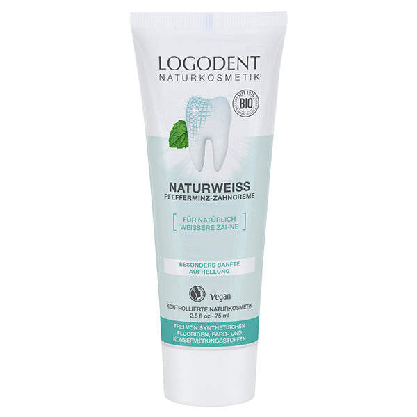 LOGONA Natural White Toothpaste, 75ml