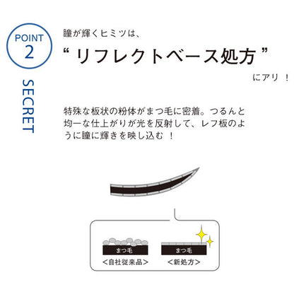 ORBIS Illuminating Lash Mascara, [Black] A basic black with a lustrous shine, 114.5mm