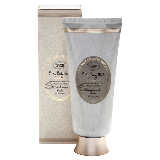 SABON Silky Body Milk (Patchouli Lavender Vanilla), 200ml