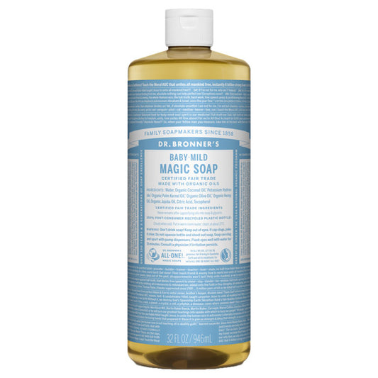 Magic Soap Baby Mild Unscented, 946ml, Unscented