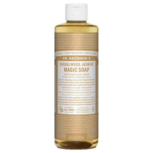 Magic Soap Sandalwood & Jasmine, 473ml, Sweet oriental scent