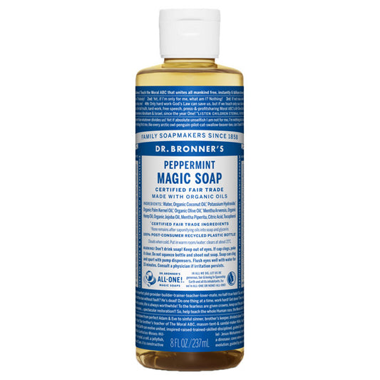 Magic Soap Peppermint, 237ml, Refreshing mint scent
