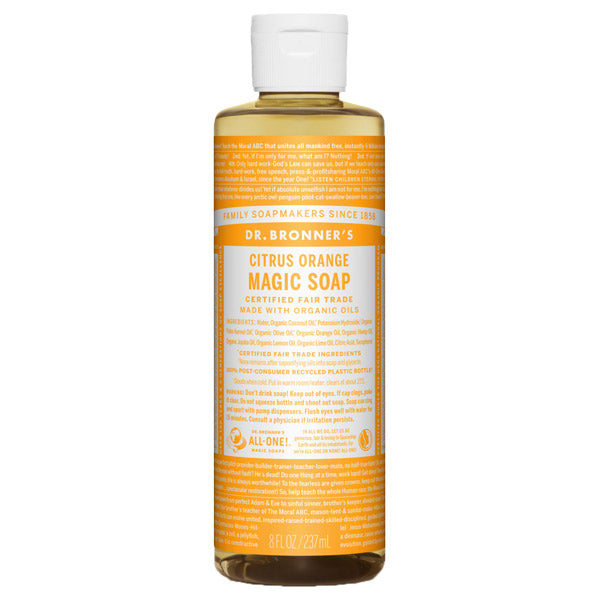 Dr. Bronner’s Magic Soap (Citrus Orange), 237ml