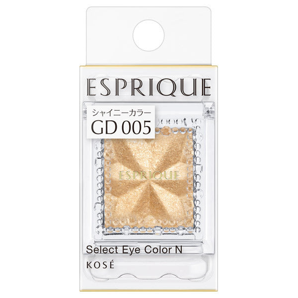ESPRIQUE Select Eye Color N, [GD005] Gold, 1.5g, Smooth