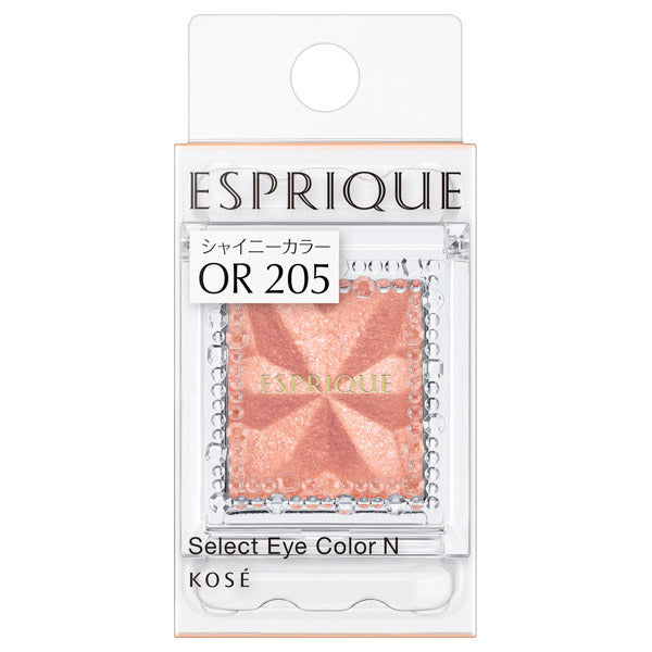 ESPRIQUE Select Eye Color N, [OR205] Orange, 1.5g, Smooth