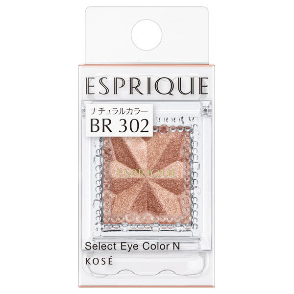 ESPRIQUE Select Eye Color N, [BR302] Brown, 1.5g, Smooth