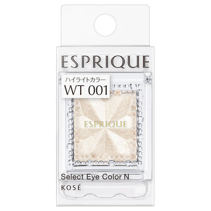 ESPRIQUE Select Eye Color N, [WT001] White, 1.5g, Smooth