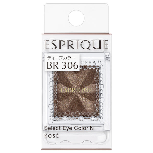 ESPRIQUE Select Eye Color N, [BR306] Brown, 1.5g, Smooth