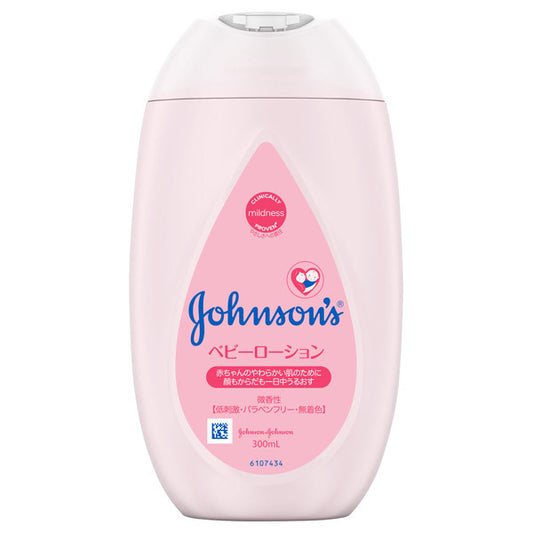 Johnson's Baby Lotion, 300ml, Lightly scented