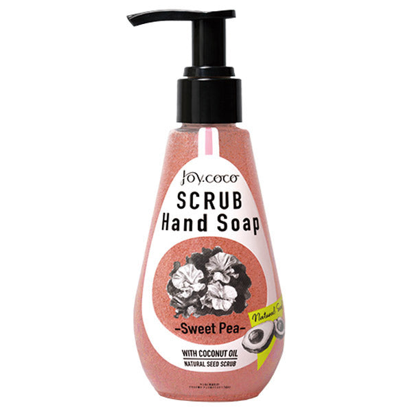 Scrub Hand Soap Sweet Pea, 200ml (Spring Floral)