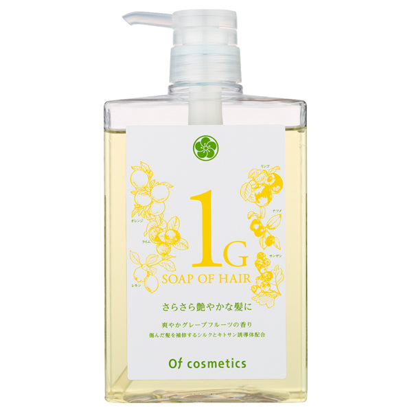 Of cosmetics Soap of Hair 1-G, 625ml (Grapefruit)