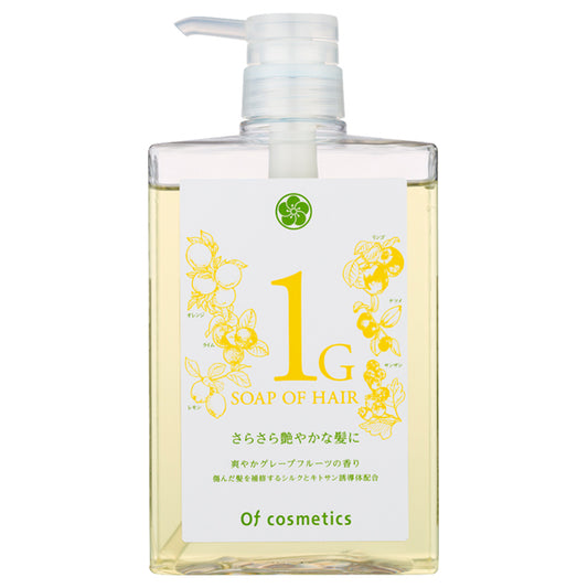 Of cosmetics Soap of Hair 1-G, 625ml (Grapefruit)