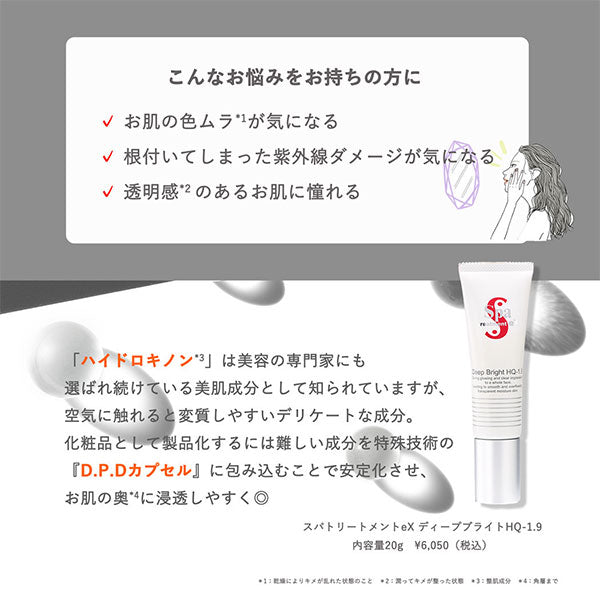 Spa treatment eX Deep Bright HQ-1.9s, 20g
