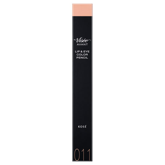 VISE AVANT Lip & Eye Color Pencil, [011] HAZE, 1.2g, Smooth
