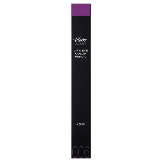 VISE AVANT Lip & Eye Color Pencil, [006] PSYCHEDELIC, 1.2g, Smooth
