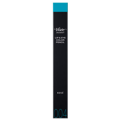 VISE AVANT Lip & Eye Color Pencil, [004] MARINE, 1.2g, Smooth