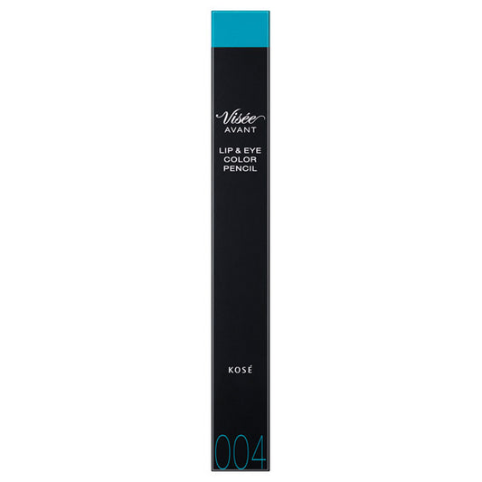 VISE AVANT Lip & Eye Color Pencil, [004] MARINE, 1.2g, Smooth