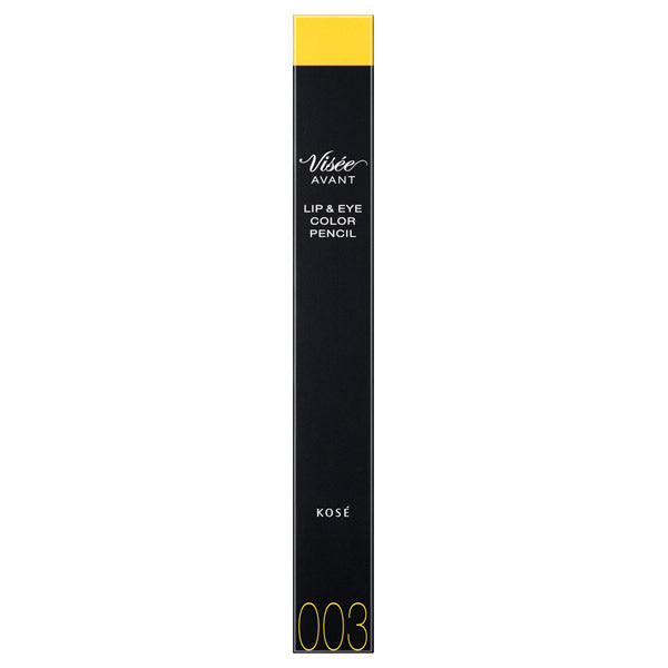 VISE AVANT Lip & Eye Color Pencil, [003] CITRUS, 1.2g, Smooth