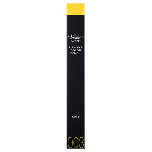 VISE AVANT Lip & Eye Color Pencil, [003] CITRUS, 1.2g, Smooth