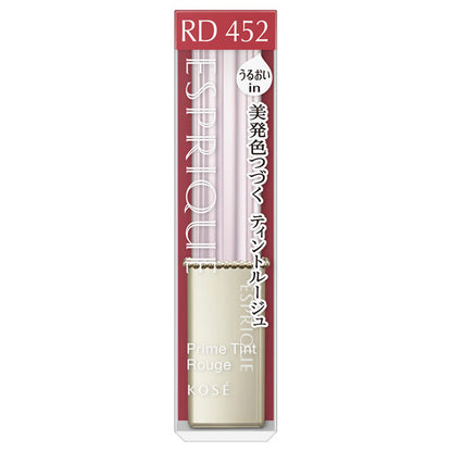 ESPRIQUE Prime Tint Rouge, [RD452] Red, 2.2g, Smooth, Fragrance-free