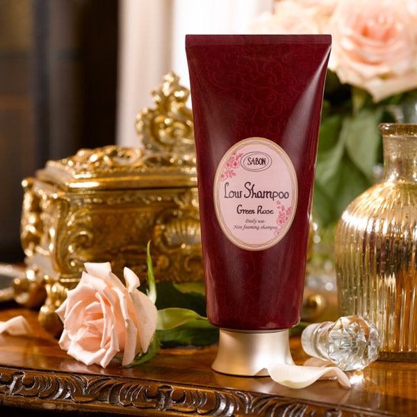 SABON Raw Shampoo Green Rose, 200ml, Green Rose