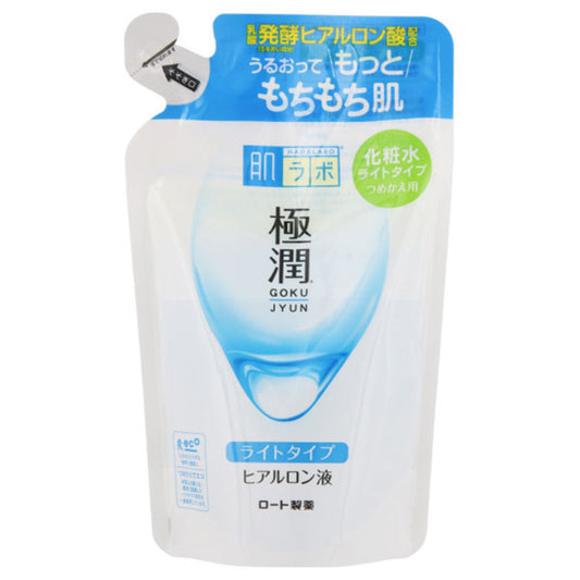 HADA LABO Gokujyun Hyaluronic Acid Lotion Light Type, Refill, 170ml