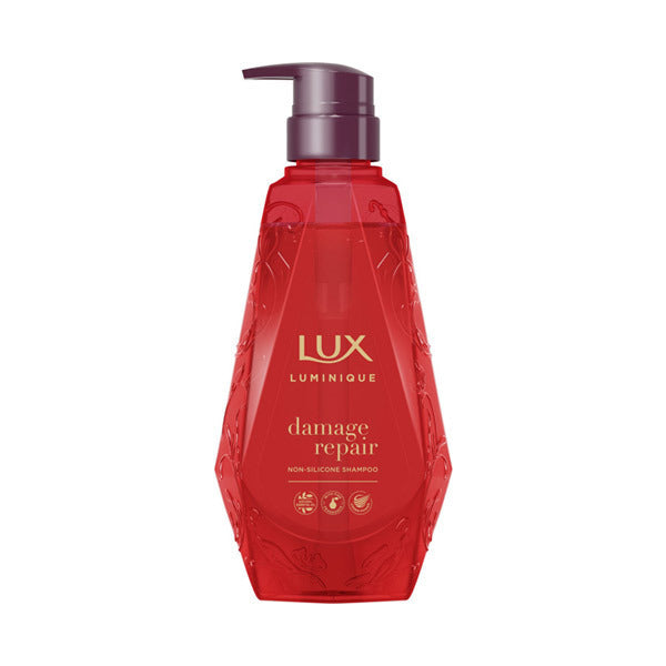 LUX Luminique Damage Repair Shampoo, Pump, 450g, Rose and Peach Dual Aroma