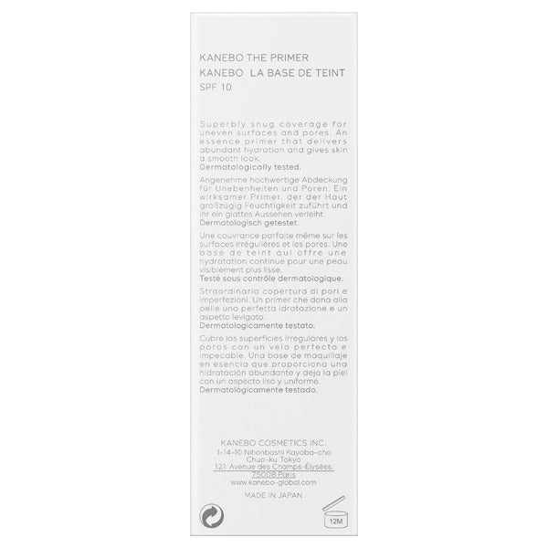 KANEBO Kanebo The Primer, SPF10 PA+, 27ml, Eternity Bouquet Fragrance