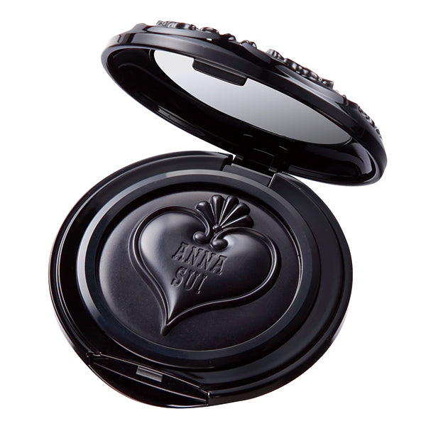 ANNA SUI Sui Black Cream Blush, 400, 7g, Elegant and calming tea rose scent.