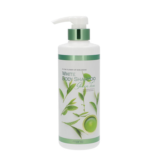 White Body Shampoo Herbal Green Tea Scent, 450ml