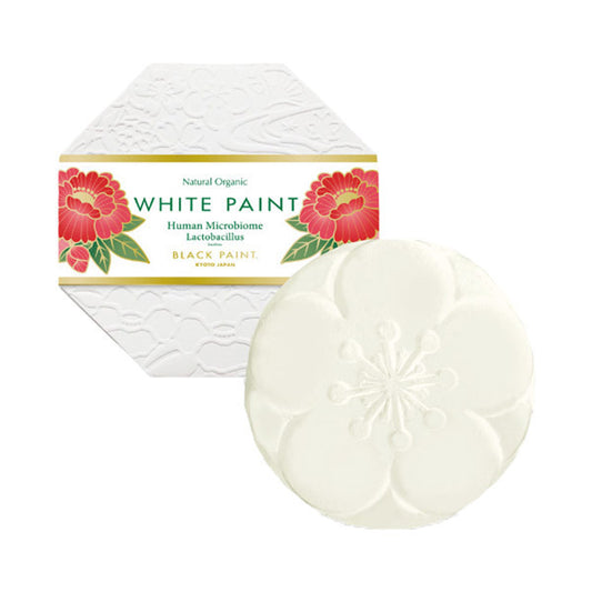 BLACK PAINT Premium White Paint Soap with Lactic Acid, 120g