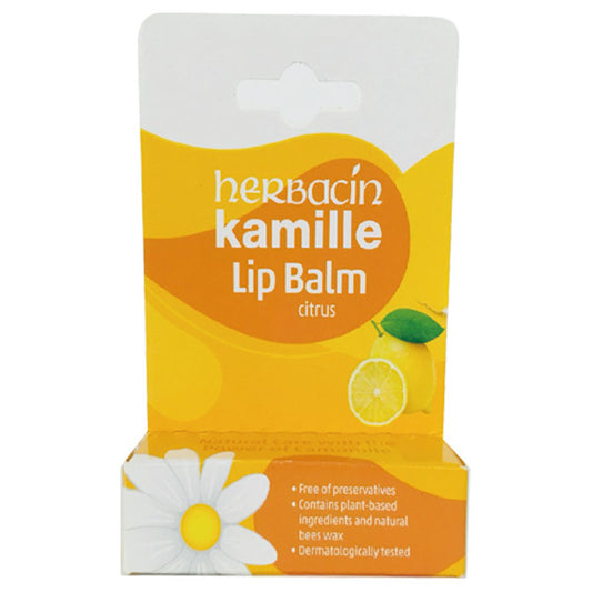 Herbacin Lip Balm Citrus, 4.8g
