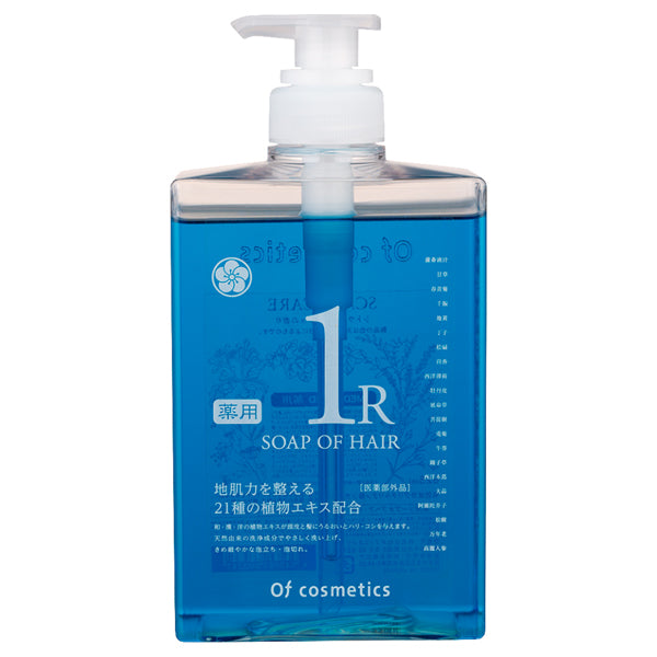 Of cosmetics Medicated Soap Of Hair 1-R Healthy (Citrus Fresh Scent), 625ml