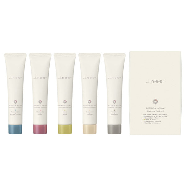 Ines Botanical Aroma Scalp Treatment, 40g x 5 types
