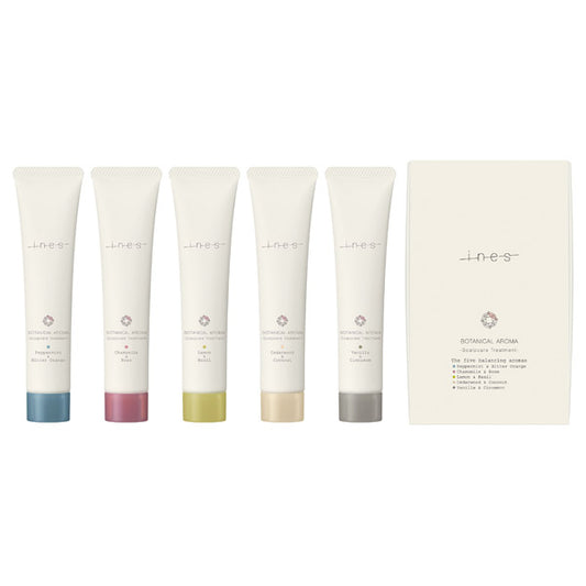 Ines Botanical Aroma Scalp Treatment, 40g x 5 types